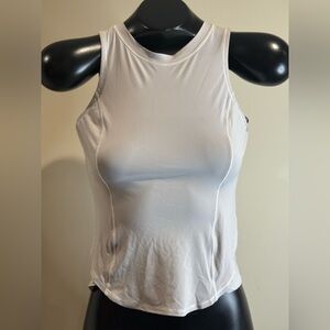 Lululemon Women's White Sleeveless Top (XS)